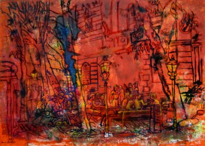 At the Old Tavern by Brenda Brin Booker